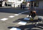 Este lunes se realizará un corte de tránsito por repintado de sendas peatonales