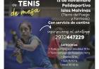 Se realizará un torneo de Tenis de Mesa