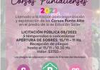 El Municipio llama a licitación para organización de los Corsos Punta Alta en Estación Solier