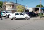 Choque entre dos vehículos en Espora y Mitre