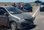 Choque en cadena en la Ruta 3 a la altura del kilómetro 603