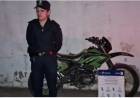 Detuvieron a un menor por escapar de un control en una moto