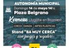 El domingo habrá Kermesse del Municipio para festejar la autonomía en Plaza Belgrano