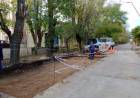 El Municipio de Coronel Rosales realiza reparaciones de hormigón en calle Dorrego al 200 