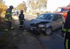 Un auto sufrió un despiste en la ruta 229