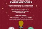 Hasta el 15 de junio está abierta la convocatoria del Municipio a cursos y microcréditos para emprendedores