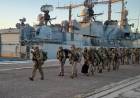 Infanteria realizó un adiestramiento anfibio en la Base Naval Puerto Belgrano