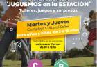 El Municipio abrió inscripciones para “Juguemos en la estación” durante vacaciones de invierno 2023