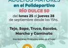 El Municipio programa actividades para celebrar la primavera con los adultos mayores en el Poli 