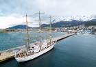 La fragata ARA “Libertad” arribó a Ushuaia