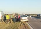 Multiple choque en la autopista Bahía Blanca - Punta Alta