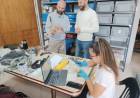 Se realizó una nueva visita científica extranjera al Museo Carlos Darwin