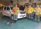 Bomberos Voluntarios de Punta Alta colaboran con los trabajos en Bahía Blanca