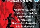 El Club Sporting realizará pruebas de jugadoras con el objetivo de competir en la Liga del Sur