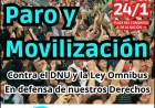 El Sindicato de Trabajadores Municipales se adhiere al paro del 24 de enero de 2024