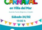 Este sábado se realizará el Carnavel en Villa del Mar