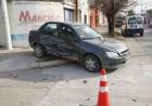 Dos personas heridas en un choque en Murature y Pellegrini