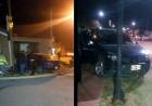 Fuerte choque en la esquina de Alvear y Avenida Tucumán