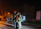 Bomberos Voluntarios fueron alertados por el incendio de vivienda pero era una alarma de humo