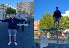 El Puntaltense Santino Giménez arranca su participación en el Mundial de Parkour 2024