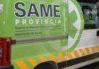 Un motociclista herido tras un accidente de tránsito dentro del Barrio Centenario
