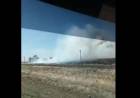 Bomberos de Punta Alta, Pehuen Co y Dorrego sofocaron un incendio forestal en la zona de Las Oscuras 