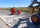 Vialidad continúa los trabajos de reparación de la autovía Bahía Blanca - Punta Alta