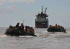 El transporte ARA “Canal Beagle” se adiestró en el mar