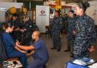Se realizó un adiestramiento del Servicio de Salvamento de la Armada