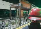 Bomberos Voluntarios acudieron al incendio de un local gastronómico en el centro de la ciudad