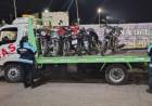 Secuestran motos, autos y demoran a un joven buscado por la justicia en un operativo de control