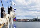 Histórico arribo de la Fragata ARA “Libertad” por primera vez a Noruega