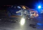 Accidente de tránsito en el cruce de Ruta 3 y Ruta 3 vieja, afortunadamente sin heridos