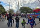 Gran convocatoria por el festejo del Día del Niño en la Plaza Belgrano