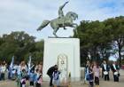 La comunidad de Coronel Rosales homenajeó al General San Martín