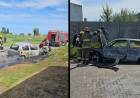 Daños totales en un automóvil que se incendió en Jujuy y Catamarca