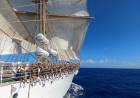 La fragata ARA “Libertad” navega rumbo a New Orleans