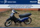 Recuperaron una moto robada en un descampado de Punta Alta