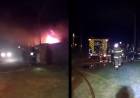 Un incendio dejó pérdidas totales en una vivienda de Nueva Bahía Blanca