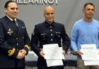 Reconocieron en Villarino a dos efectivos de la Armada Argentina