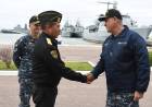 El Jefe del Estado Mayor de la Armada de Bolivia visitó Puerto Belgrano