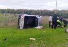 Vuelco de una camioneta en la Ruta 249: dos personas debieron ser hospitalizadas en Punta Alta