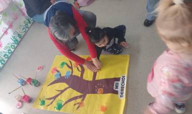 Gran cantidad de actividades en los Jardines Maternales Municipales en el mes de la Niñez 