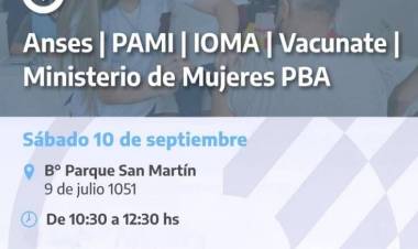 Se realizará un operativo Interministerial en Barrio Parque San Martín