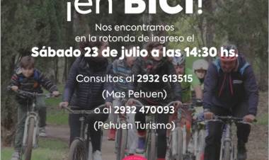 El Municipio invita a bicicleteada en Bosque Encantado y a la Sala Paleontológica de Pehuen Co