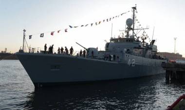 El Astillero Tandanor entregó a la Armada la corbeta ARA “Rosales” y el multipropósito ARA “Ciudad de Rosario”