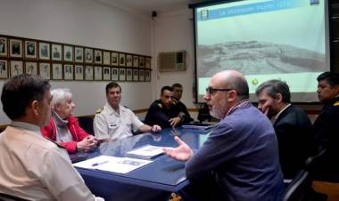 Se realizó la presentación de un informe sobre la Barranca Punta Alta