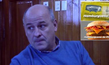 La bronca del Intendente Uset por el precio y tamaño de una hamburguesa