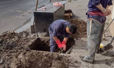 Finalizaron reparaciones de ABSA hechas luego de intimaciones por parte del Municipio de Coronel Rosales