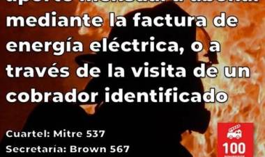 Asociate a los Bomberos Voluntarios